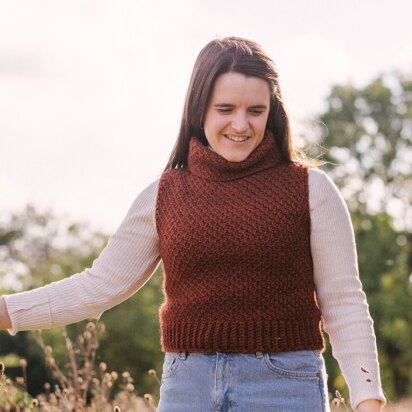 Meadow Sleeveless Chunky Jumper