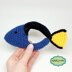 Baby Blue Tang Fish Rattle