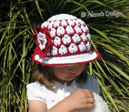 Summer Hat & Flower Clip