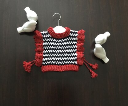 Mabel Ruffles Vest N 641