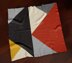 Abstract Art Blanket Patchwork Throw Black Gray Cream Toddler C2C CROCHET PATTERN