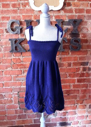 "Wild Irises" Lace Dress