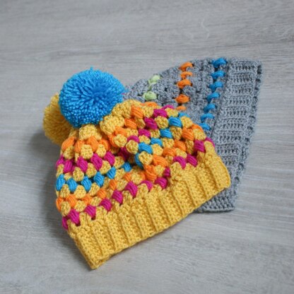 Granny Dot Hat & Scarf