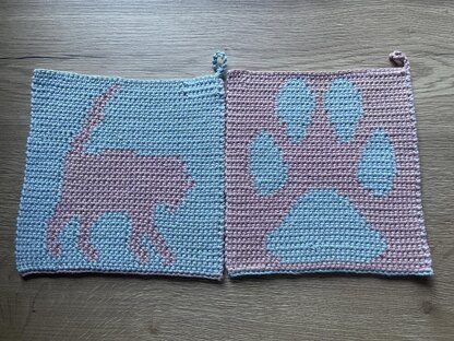 Potholder Cat