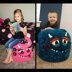 Monster Pouf (Pouffe) Crochet Pattern