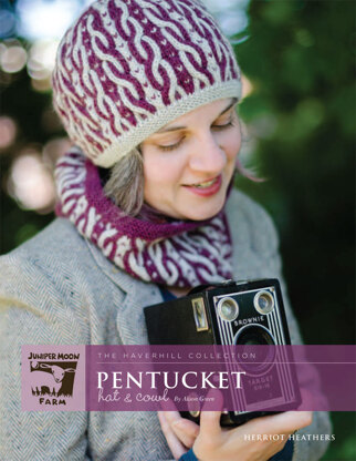 Pentucket Hat & Cowl in Juniper Moon Farm Herriot