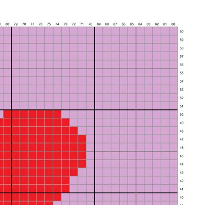 Valentine's Day C2C I LOVE YOU Pink Throw Intarsia Crochet Pattern