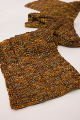 Rust Scarf Knit