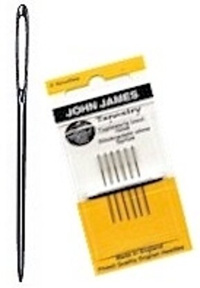 John James Size 18 Standard Tapestry Needles (6)