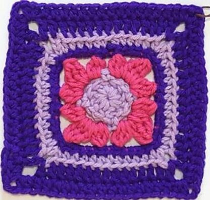 Mary McElroy Afghan Square