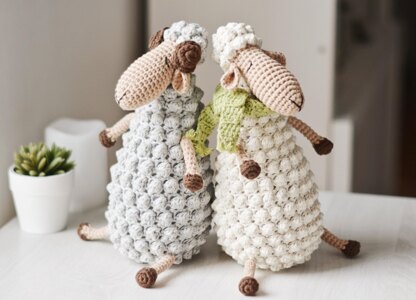 Baaarbra the Sleppy Sheep Crochet Pattern