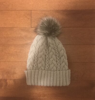 Cabled Toque