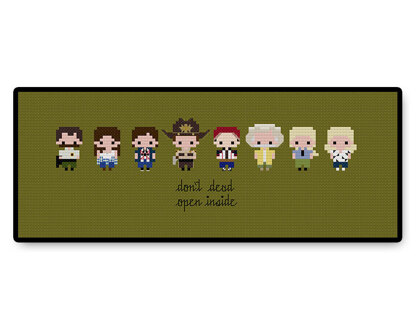 The Walking Dead Season One Bite Size - PDF Cross Stitch Pattern