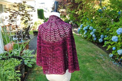 Summer moon shawl