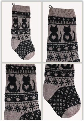 Kitty Christmas Stocking