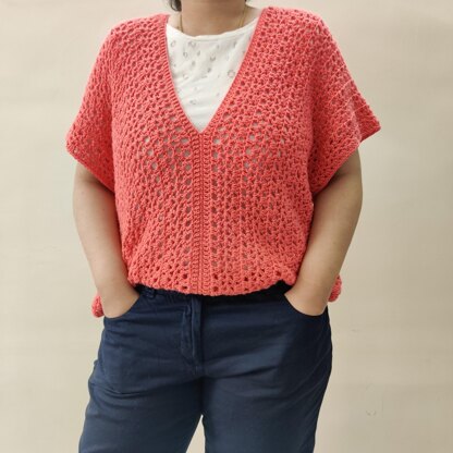 Lila Vest top