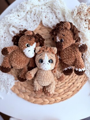 Mini Plush Horse toy