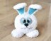 Bunny Amigurumi. Crochet Rabbit. Bunny Ball Toy. Easter Pattern