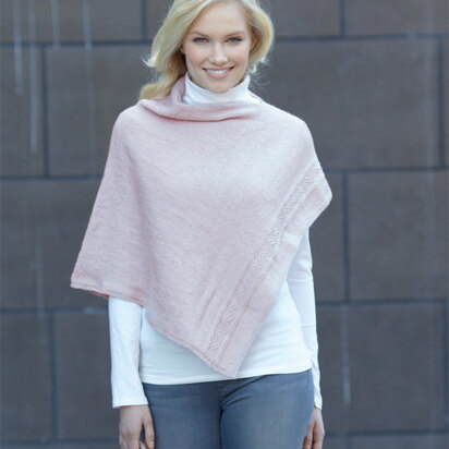 Victoria Poncho in Sirdar Country Style 4 Ply - 7344 - Downloadable PDF