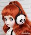 Music Panda outfit for Blythe doll