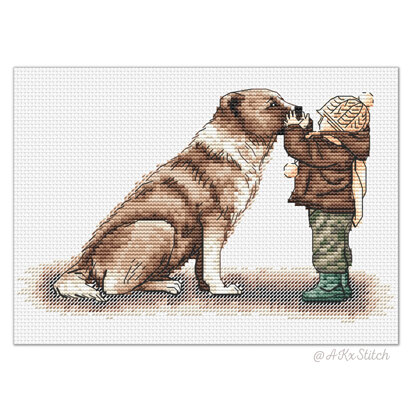 Forever Friends Cross Stitch PDF Pattern