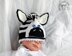 New Born Baby Zebra Hat