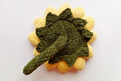 Sunflower amigurumi fidget toy