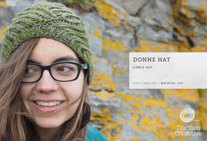 "Donne Hat by Bristol Ivy" - Hat Knitting Pattern in The Yarn Collective