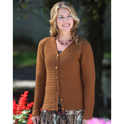 416 Dylan Cardigan - Knitting Pattern for Women in Valley Yarns Colrain