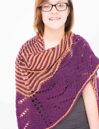 Royal Arches Shawl in Juniper Moon Farm Herriot - Downloadable PDF