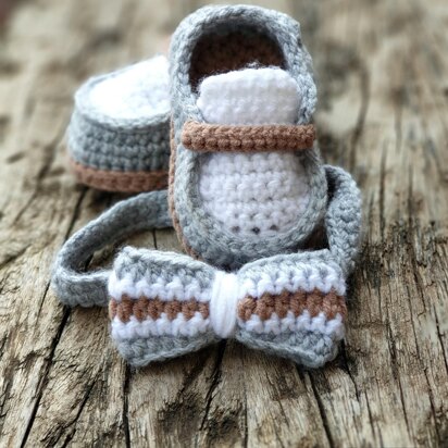 Baby Loafer with Bow tie