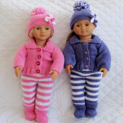 Knitting pattern our generation 18" Doll