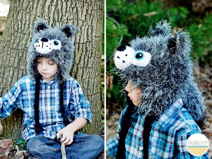 Raff The Furry Wolf Hat