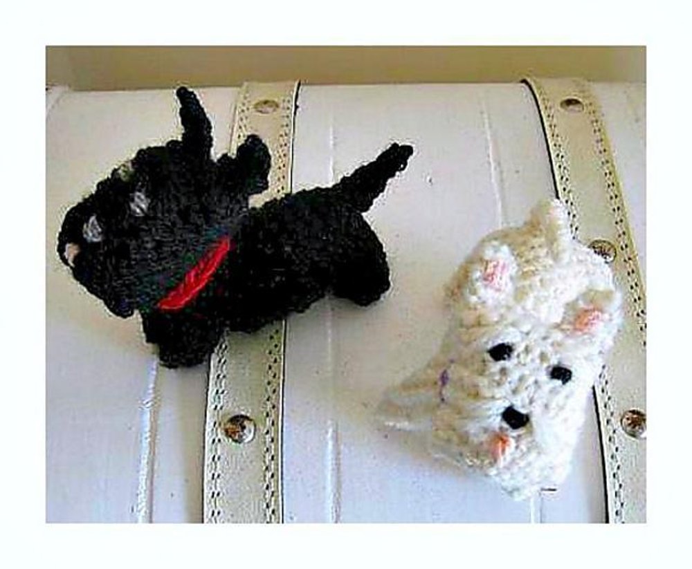 Scottie dog 2025 knitting pattern free