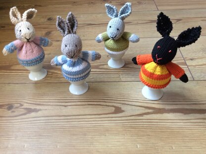 Easter egg cosies