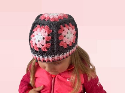 Granny Square Hat