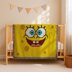 SpongeBob SquarePants Blanket Yellow Throw Bikini Bottom Stroller C2C CROCHET PATTERN