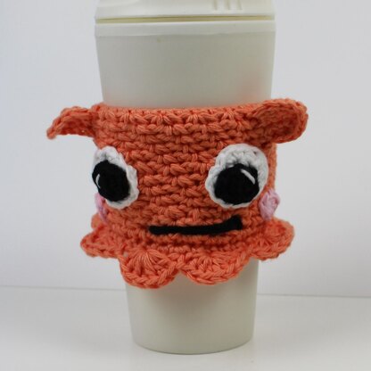Adora the Dumbo Octopus Coffee Cozy