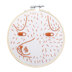 Cotton Clara Donna Wilson Scamp the Dog Hoop Embroidery Kit - 13cm 