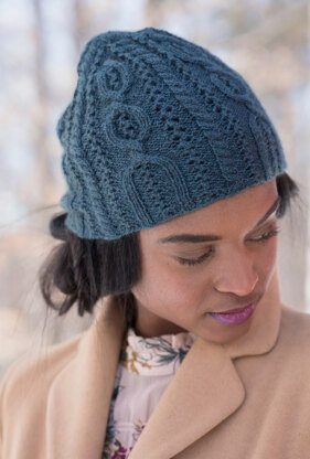 Marian Hat in Berroco Quechua - Downloadable PDF