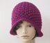 Bean Stitch Flapper Cloche