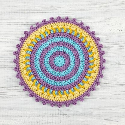 Purple Stripes Coaster