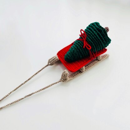 Amigurumi elf outfit, crochet doll clothes