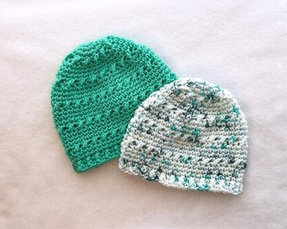 3-Stitch Baby Hat
