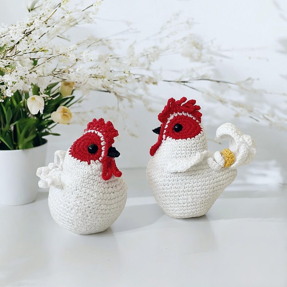 Rooster and Hen LoveCrafts