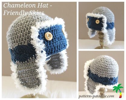 Chameleon Hat - Friendly Skies PDF14-132