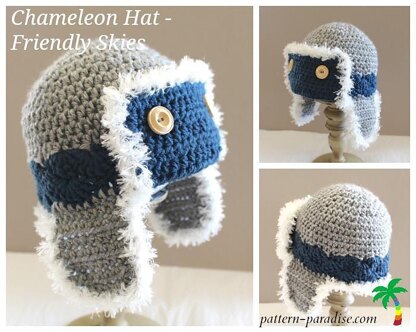 Chameleon Hat - Friendly Skies 14-132