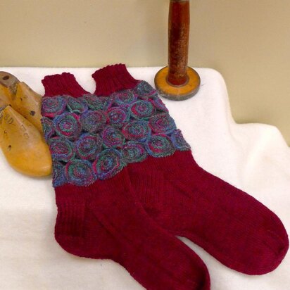 Kaleidescope Socks - knitting pattern