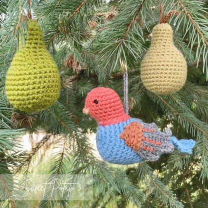 Partridge Pear Tree Ornament