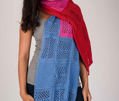 Stroll Through The Souk Stole in Juniper Moon Farm Findley DK - 14486 - PDF